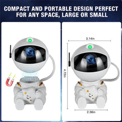 Star Projector Galaxy Night Light Astronaut Space Projector Starry Nebula Ceiling LED Lamp for Bedroom Home Decorative kids gift